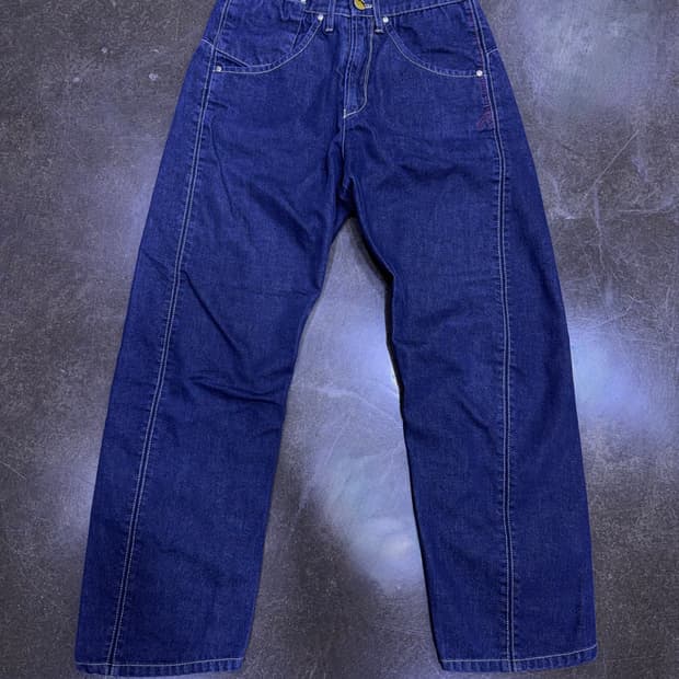 리바이스 엔지니어드진 사이드 절개 라인 딥인디고 30