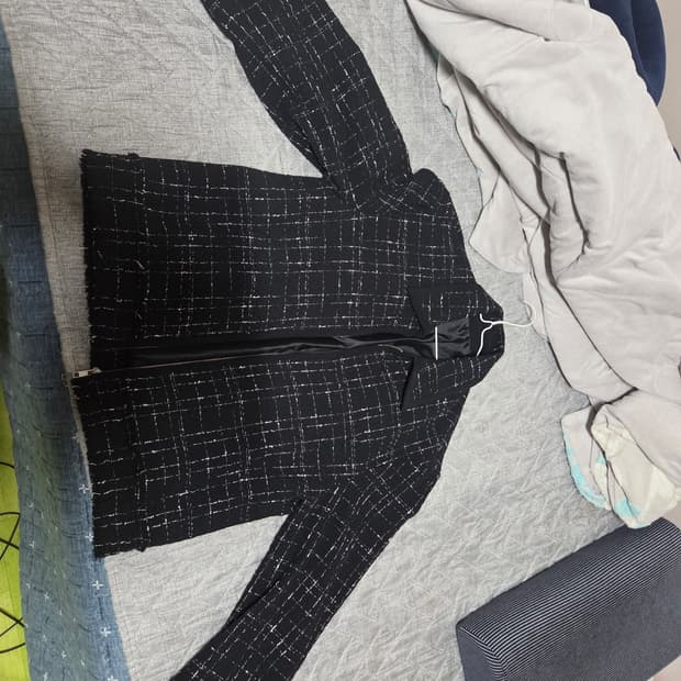 엘무드 트위드자켓 44