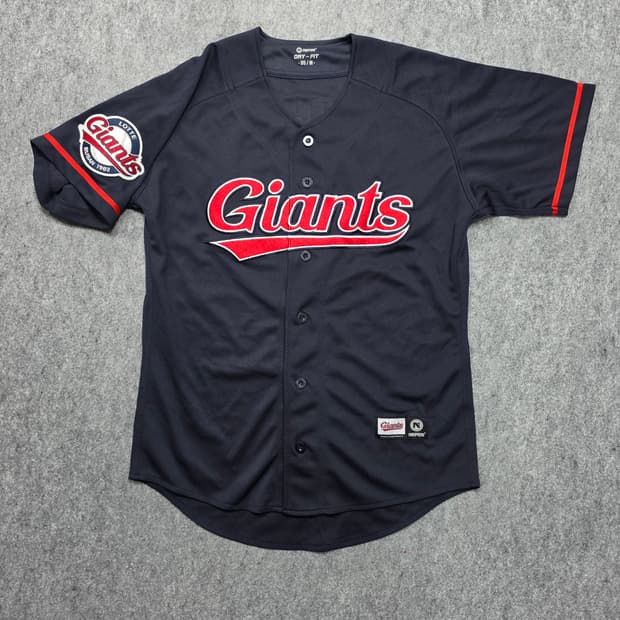 네포스 롯데 자이언츠 이대호 야구 반팔 유니폼 져지 M