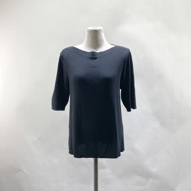 모르간 2024 여성반팔니트티 진네이비 최상 95