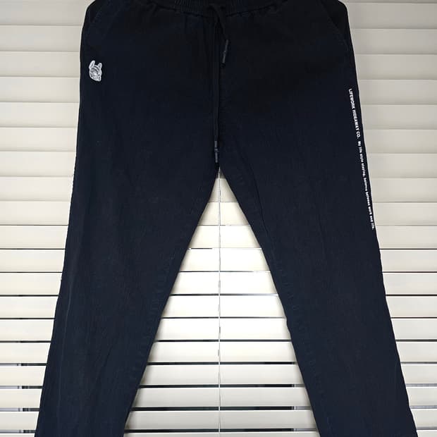 라이프워크 스트레이트 우븐 팬츠 FREE