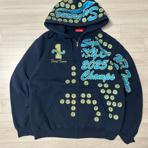 (2XL) 슈프림 리그챔스 후드집업 25fw