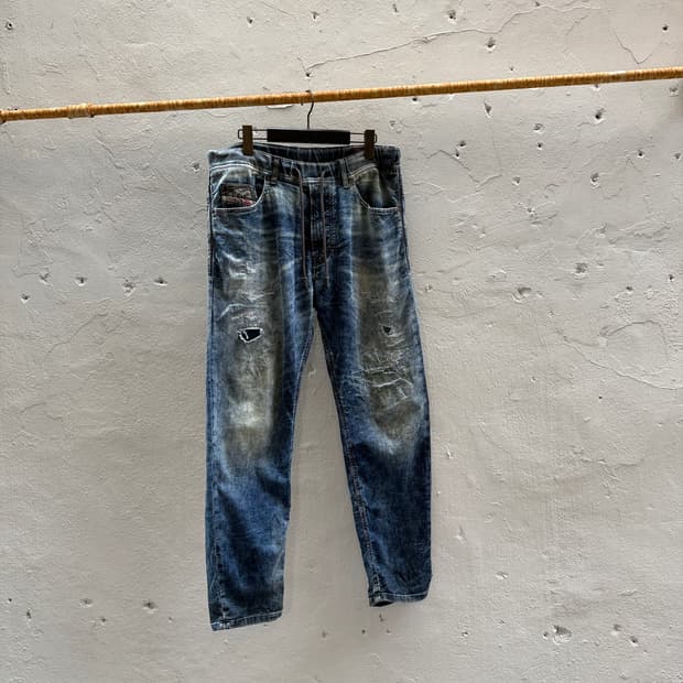 디젤 스웻데님팬츠