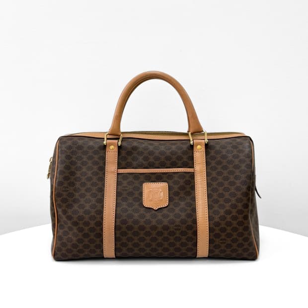 셀린느 트리오페 마카담 보스턴 토트백