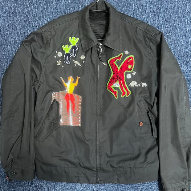 TOGA VIRILIS canvas blouson