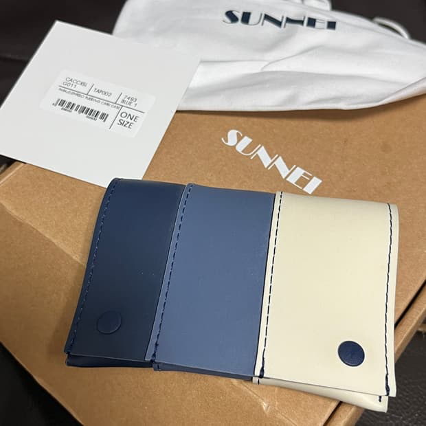 써네이 SUNNEI 페럴레피페도 푸딩 카드지갑