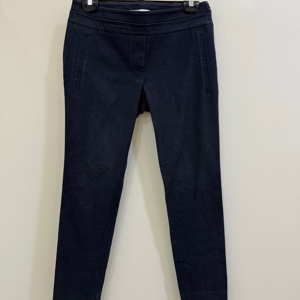 미샤 슬림핏 절개 데님 팬츠 정품