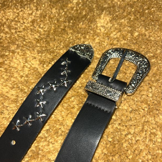 웨스턴 스타 스터드 벨트