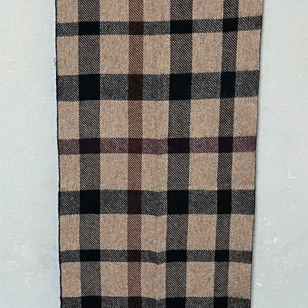 DAKS 닥스 롱 머플러 목도리 울 정품 프리 거의새거 