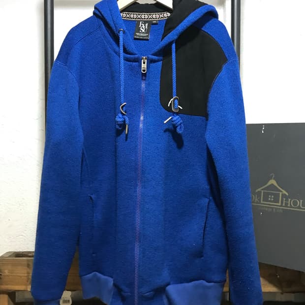 Evisu hooded zip-up