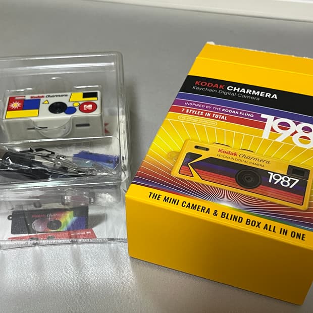 코닥 차메라 흰색