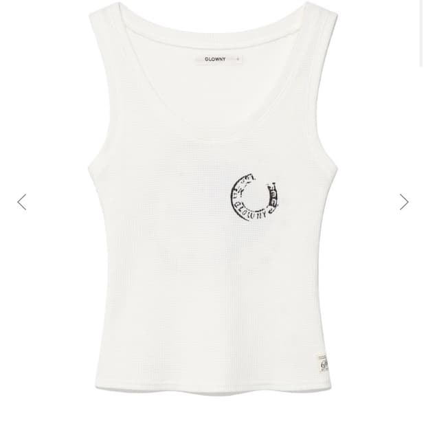 글로니 waffle sleeveless