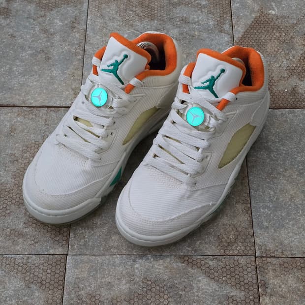 (230)나이키 에어 조던 5 로우 g 럭키 앤 굿 