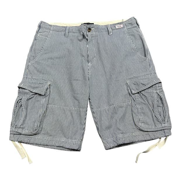 ✨ (바배) 타미 힐피거 스트라이프 카고 반바지 