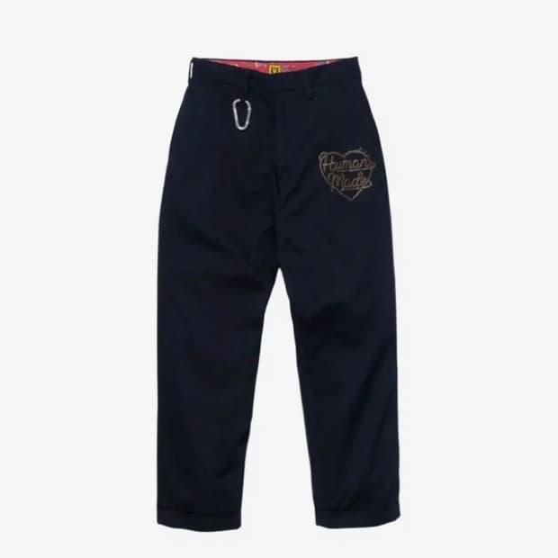 S) 휴먼메이드 치노 팬츠 네이비