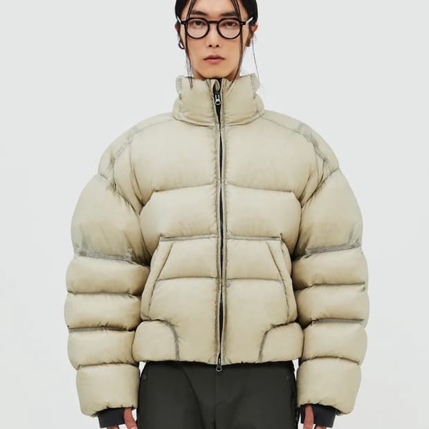 엘무드 하이퍼 크래프트 다운 푸퍼 패딩 블루치즈