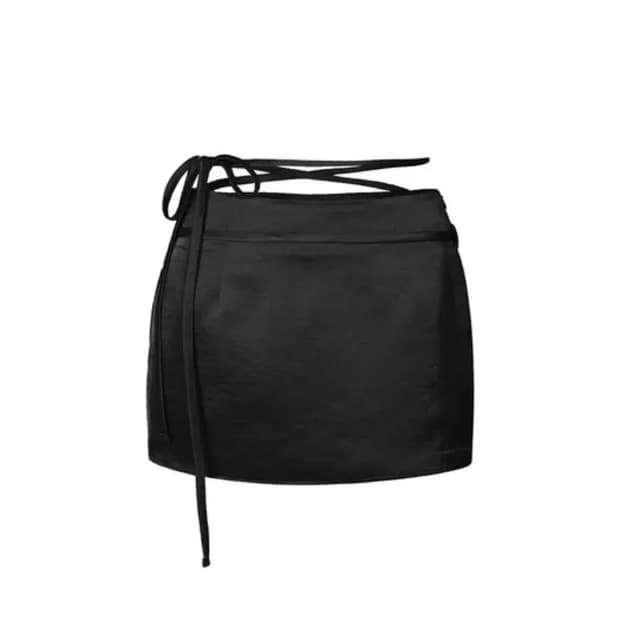 페인오어플레져 JADE MINI SKIRT black s