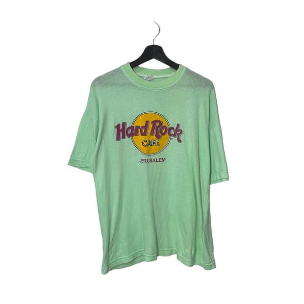 하드락카페 프린팅 반팔티