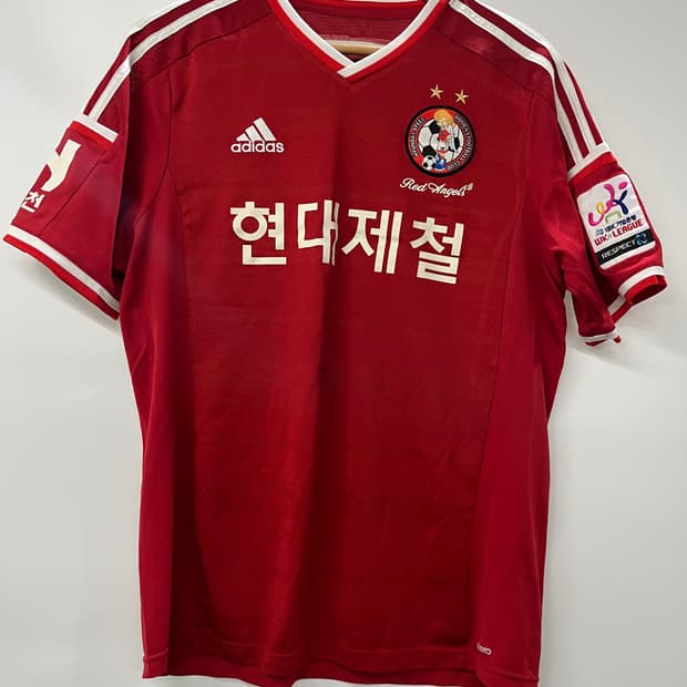 아디다스 인천 현대제철 레드앤젤스 축구 유니폼 110 사이즈
