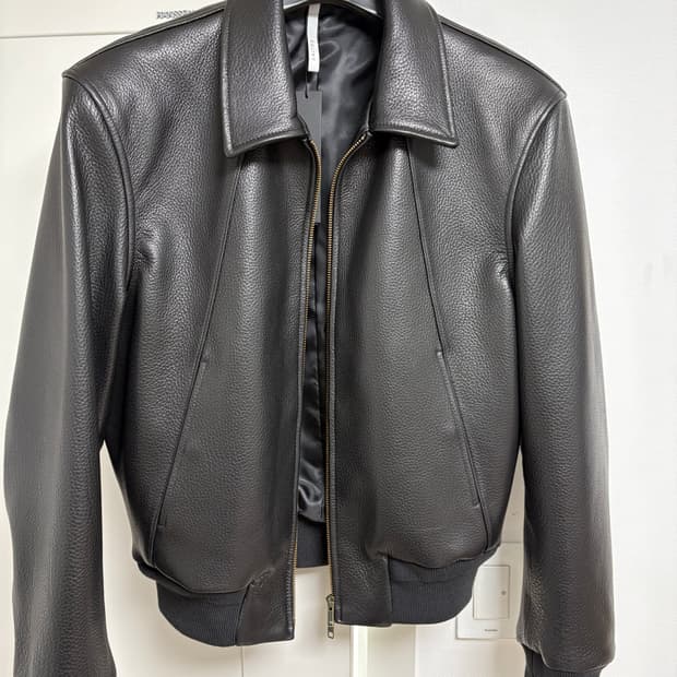 노이어 고트 슈렁큰 레더 블루종 50