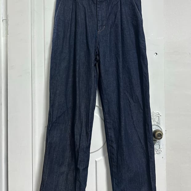 엑스트라오디너리 투턱 데님 팬츠