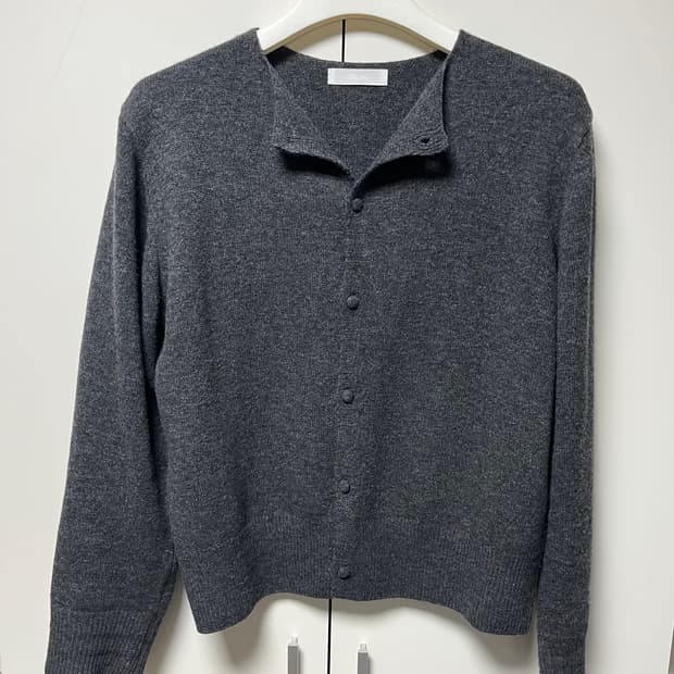 aieul 아이엘 실 니트 가디건 48