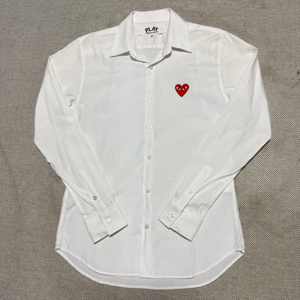 꼼데가르송 레드와펜 셔츠