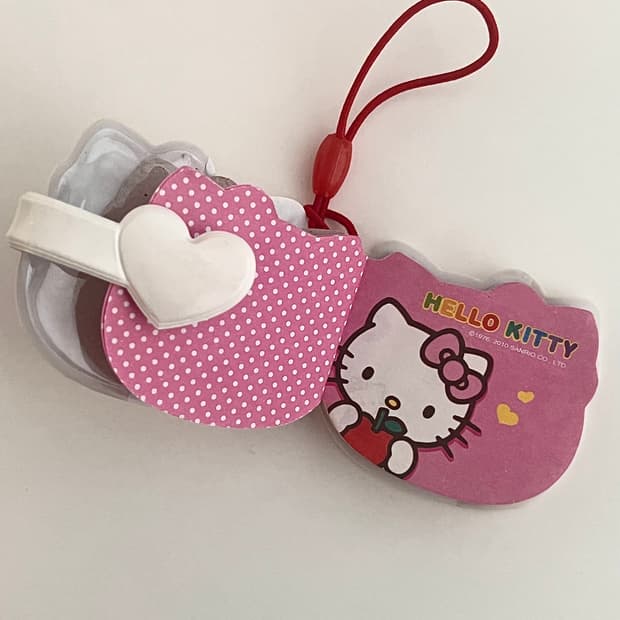 헬로키티 고전 미니 수첩 키링