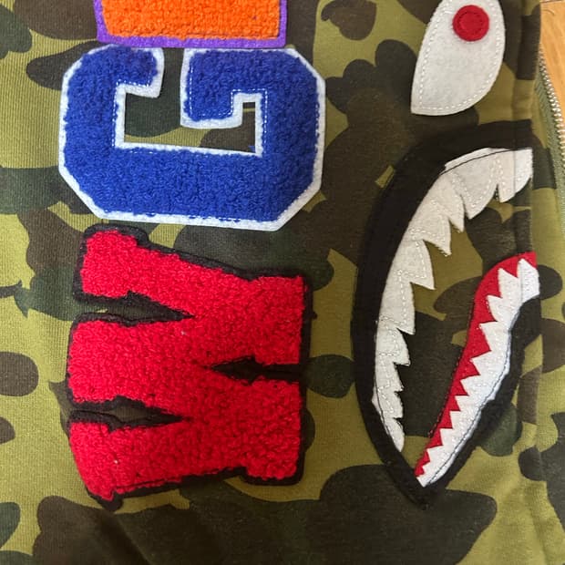 베이프 후드집업 L