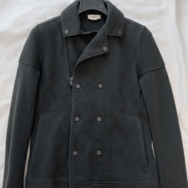 디젤 울 코트 자켓