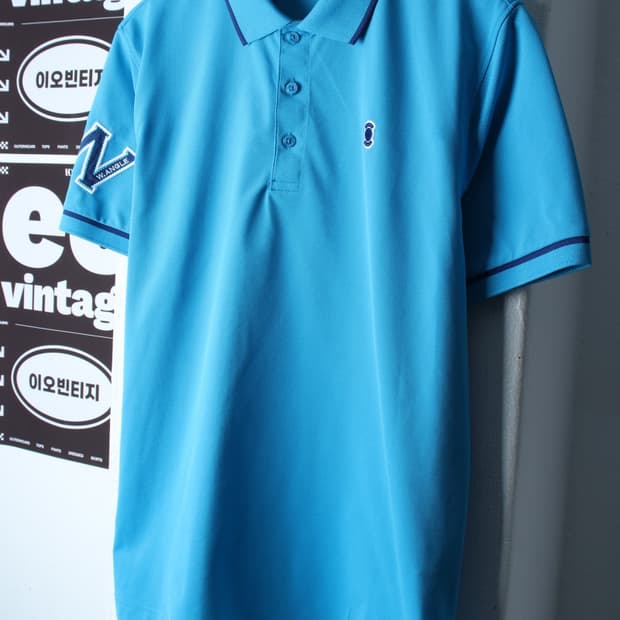 (XL-2XL) 와이드앵글 반팔 카라 티셔츠 골프 기능성-H36023