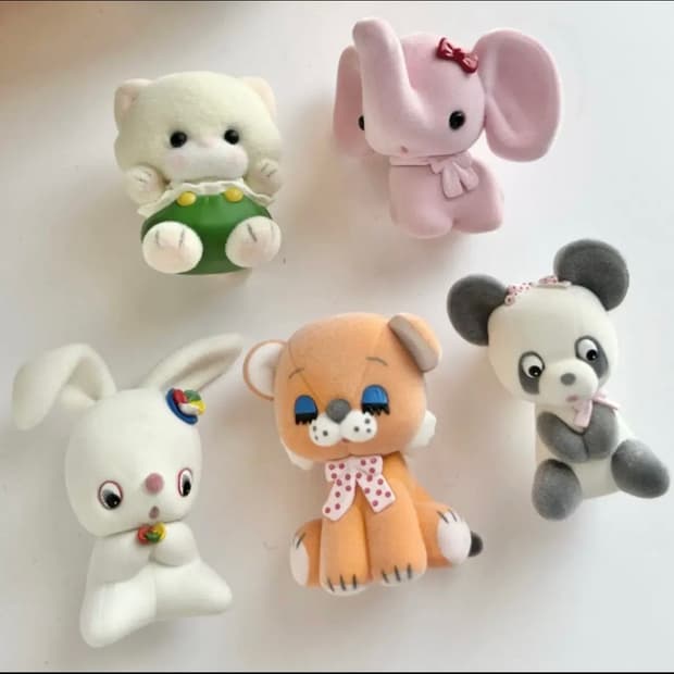 삼영인형 피규어 켄엘리펀트 KENELEPHANT 플로키 가챠 미니어처