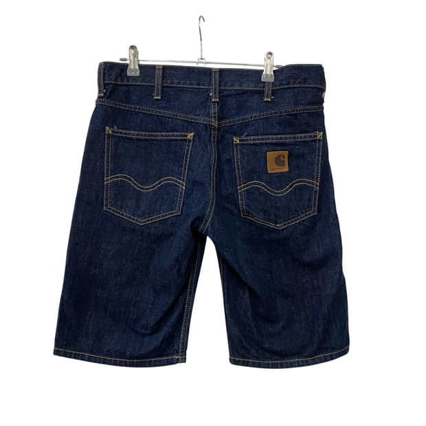 칼하트WIP 로고 데님 하프팬츠(29)