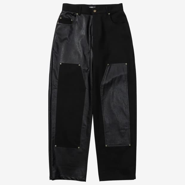 아조바이아조 Twofold Vegan Leather Pants