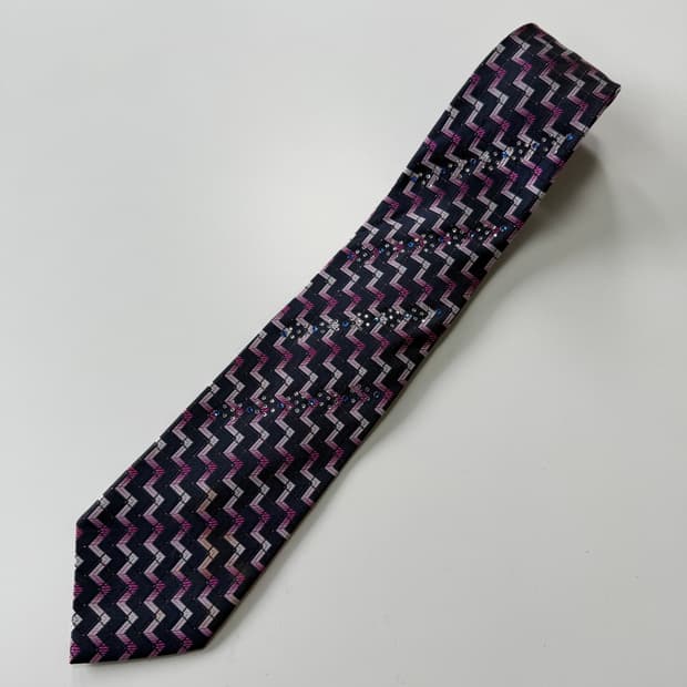 란체티 (Lancetti) 실크 넥타이 8.5cm