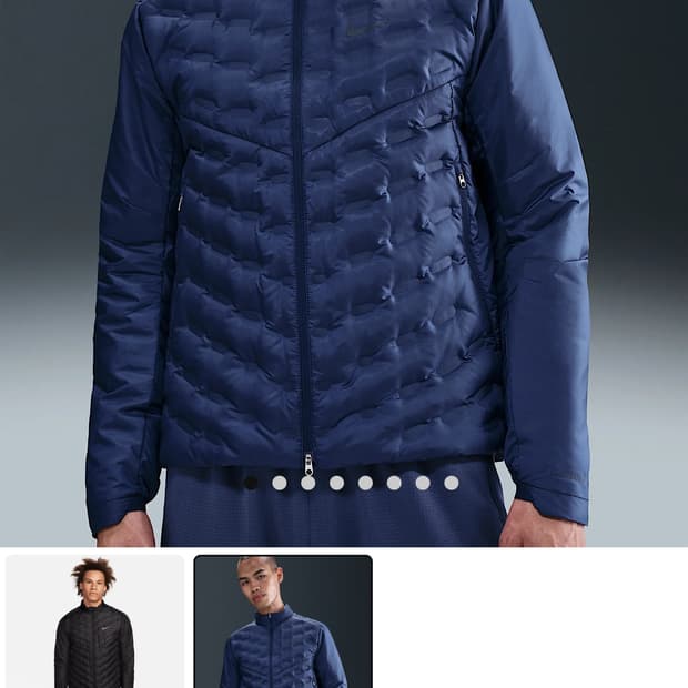 (새제품) 나이키 에어로로프트 러닝 경량 패딩 팝니다.