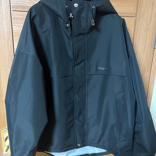 25ss 우영미 블랙 후드 자켓 쉘파카 48