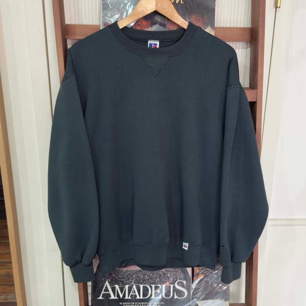 90s 러셀 에슬레틱 블랭크 스웻셔츠 USA