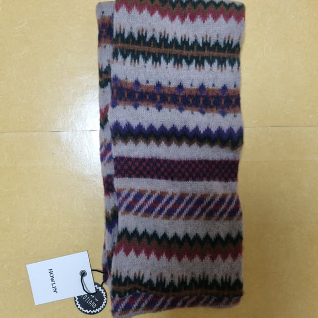 하울린 울른 원더 스카프 머쉬룸 새상품