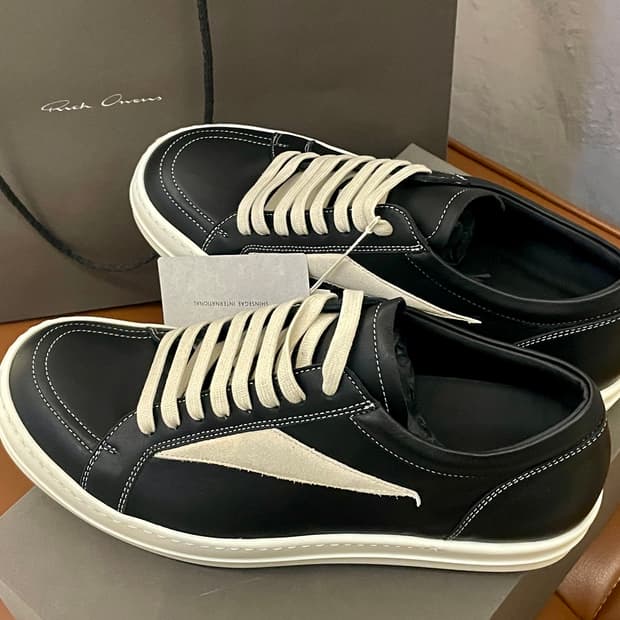 26ss 릭오웬스 빈티지 스니커즈 릭반스 새상품 42size