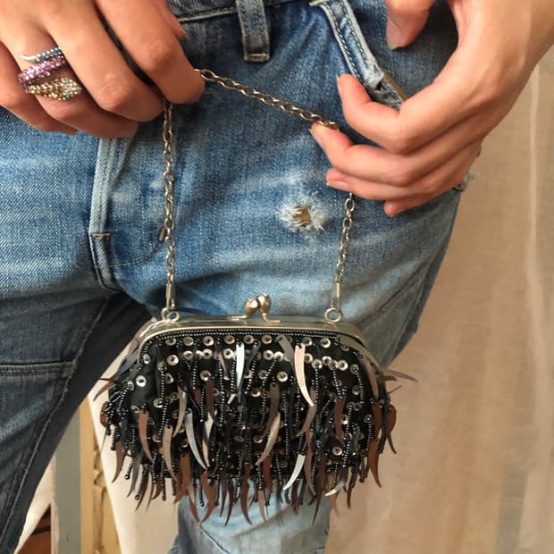 spangle mini bag