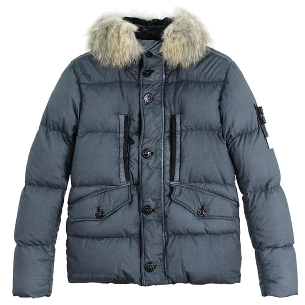 스톤아일랜드 RESIN POPLIN DOWN-TC 코요 테 퍼 탈부착