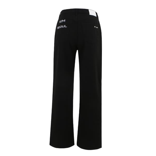 킴서울 777 COTTON BLACK JEANS