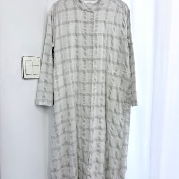 LILASIC 셔츠 로브 원피스 가디건 코트 JPN 