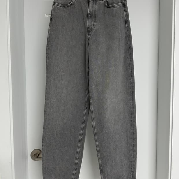 [코스] 여성 흑청 테이퍼드 데님