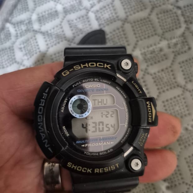 g shock프로그맨gw 200tc 청프록