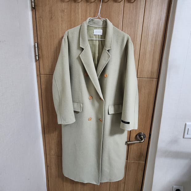 (F)여성 라이크먼트 핸드메이드 울 코트 