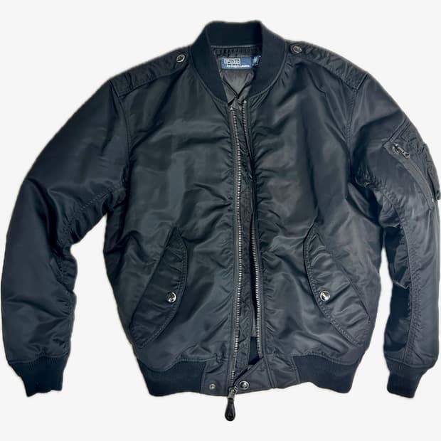 폴로 랄프로렌 다운 봄버 자켓 패딩 점퍼