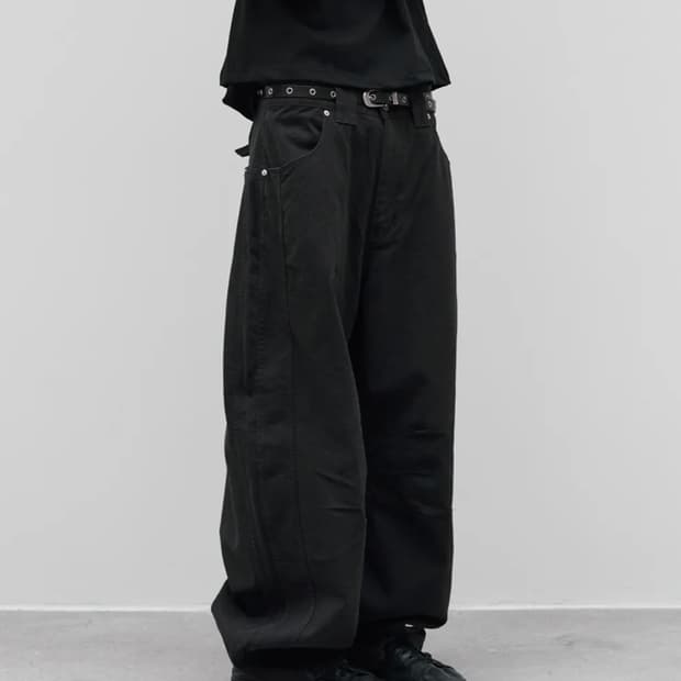 (미사용) 9999아카이브 테크니컬 커버드 팬츠