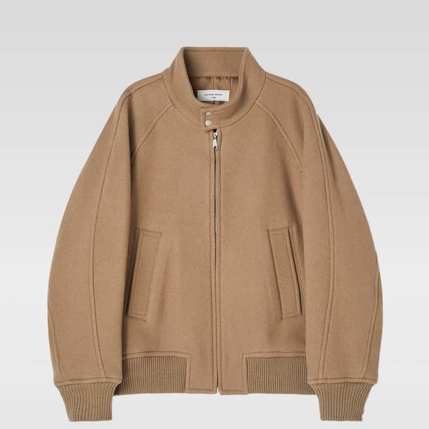 [M] 애프터프레이 리가즈 해링턴 블루종 모카